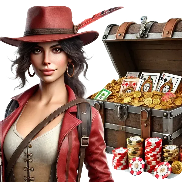 jackpot raider casino girl